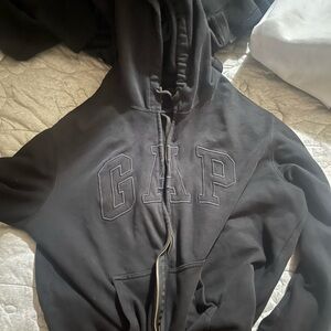 GAP Charcoal Zip-Up Hoodie